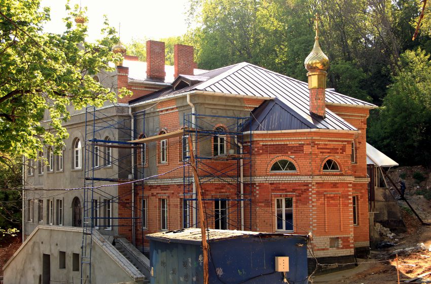 Успенский Липецкий монастырь. Домовая церковь Уара, епископа Липецкого в братском корпусе, Липецк (Липецк, город, Липецкая область). фасады