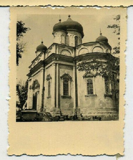 Кропивницкий. Церковь Покрова Пресвятой Богородицы. архивная фотография, Вид с юго-восточной стороны. Фото 1941 г. с аукциона e-bay.de