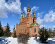 Церковь Троицы Живоначальной, Вид с ЮВ<br>, Инской, Беловский район, Кемеровская область