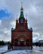 Церковь Троицы Живоначальной, Западный фасад<br>, Инской, Беловский район, Кемеровская область