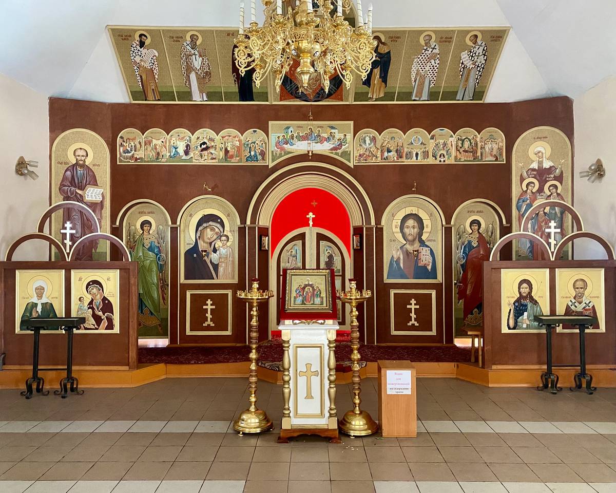 интерьер и убранство. Церковь Веры, Надежды, Любови и матери их Софии, Белово (Беловский район, Кемеровская область)