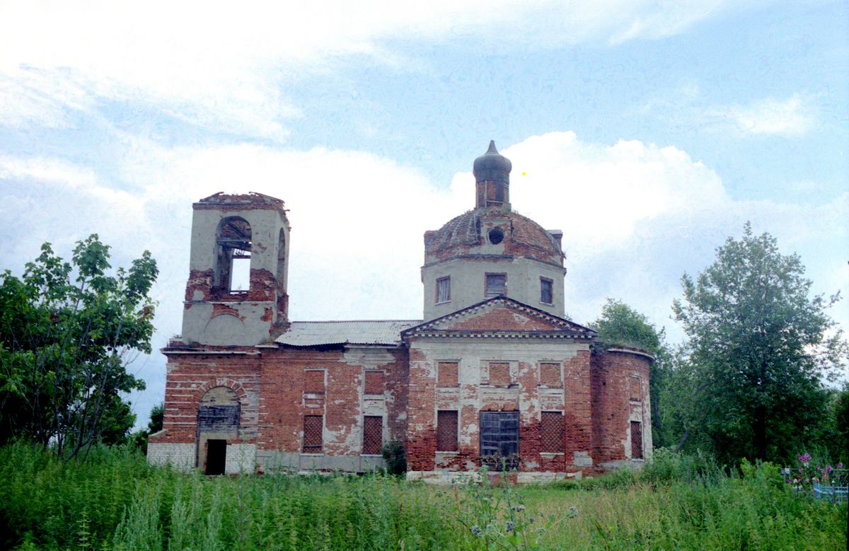 фасады. Церковь Введения во храм Пресвятой Богородицы, Молодёнки (Кимовский район, Тульская область)