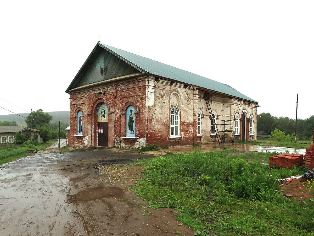 фасады. Церковь Космы и Дамиана, Бабино (Завьяловский район, Республика Удмуртия)