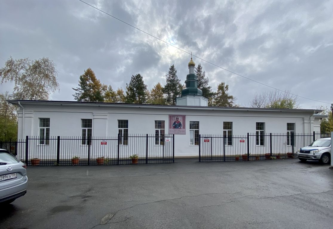 Иркутск. Церковь Димитрия Донского. фасады, Вид с севера