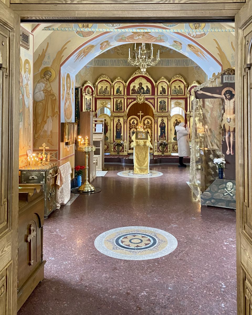 Церковь Пантелеимона Целителя, Иркутск (Иркутск, город, Иркутская область). интерьер и убранство, Вид со входа
