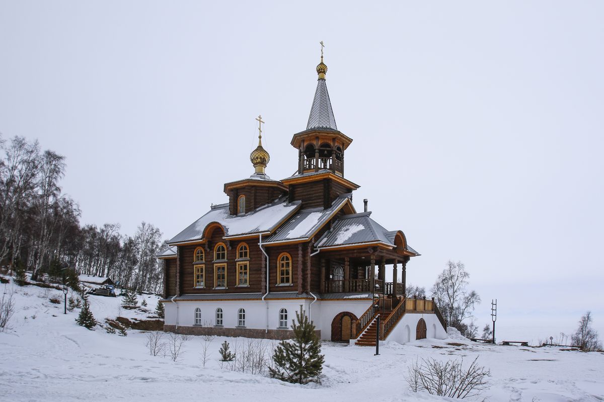 Церковь Преображения Господня, Байкал (Слюдянский район, Иркутская область). фасады