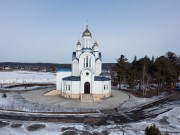 Церковь Покрова Пресвятой Богородицы, Вид с юга<br>, Пивовариха, Иркутский район, Иркутская область