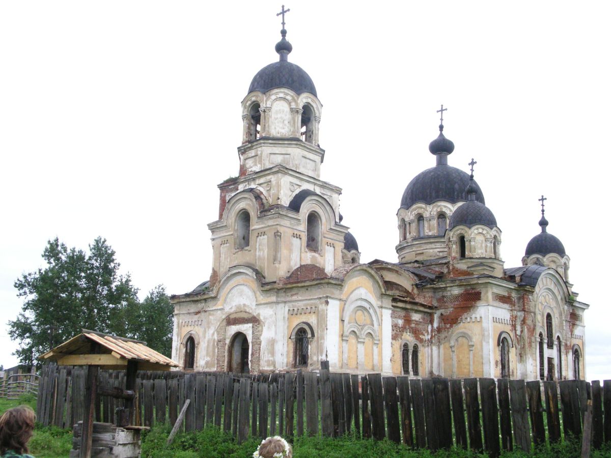 Церковь Николая Чудотворца, Голуметь (Черемховский район, Иркутская область). фасады
