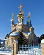 Церковь Вознесения Господня, Вид с СВ<br>, Сосновка, Усольский район, Иркутская область