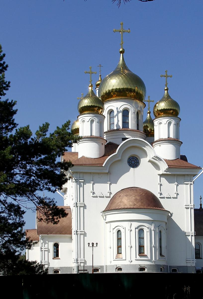 фасады. Церковь Петра и Павла, Шелехов (Шелеховский район, Иркутская область)