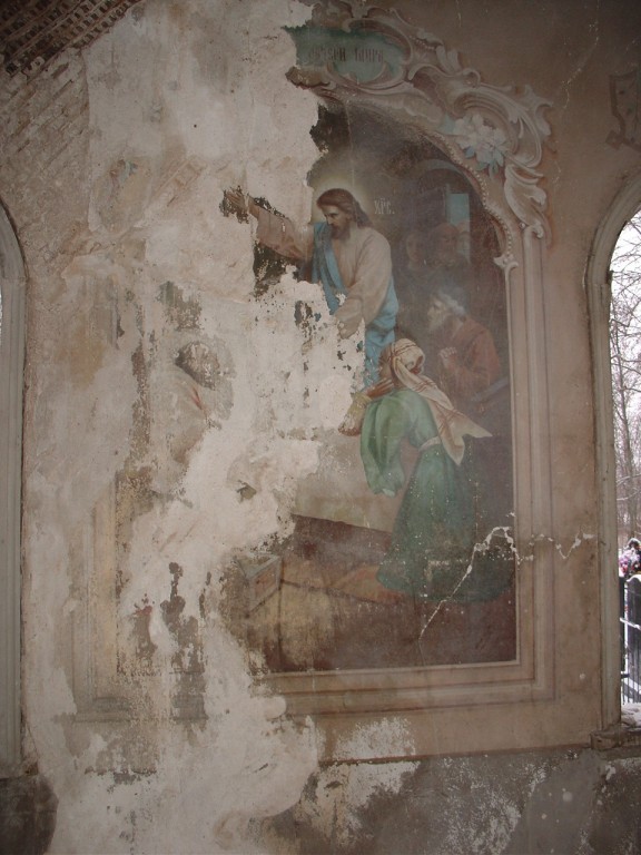 Церковь Бориса и Глеба, Новое Село (Бежецкий район, Тверская область). интерьер и убранство