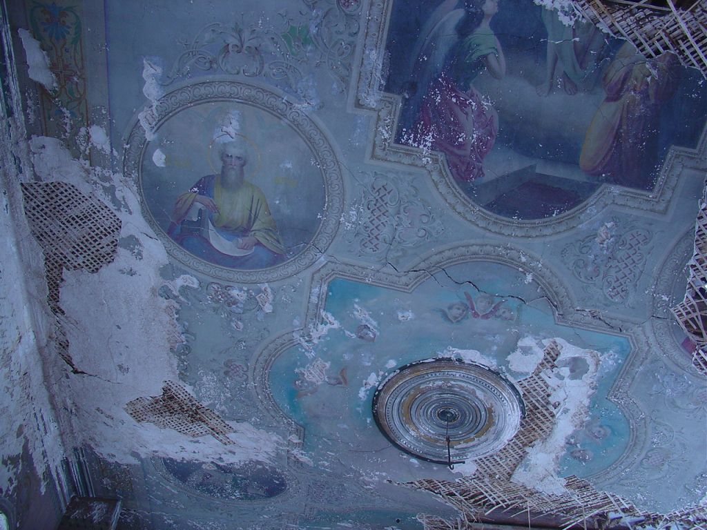 Церковь Бориса и Глеба, Новое Село (Бежецкий район, Тверская область). интерьер и убранство