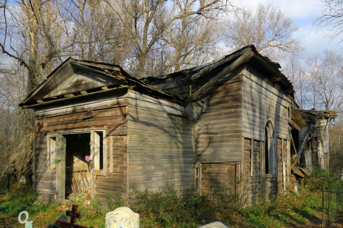 Церковь Бориса и Глеба, Новое Село (Бежецкий район, Тверская область). фасады