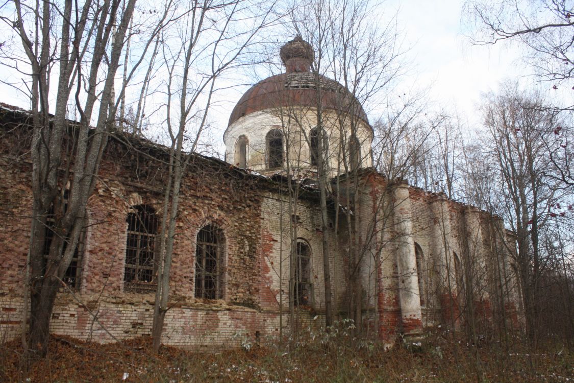 Церковь Спаса Преображения, Польцо (Бежецкий район, Тверская область). фасады