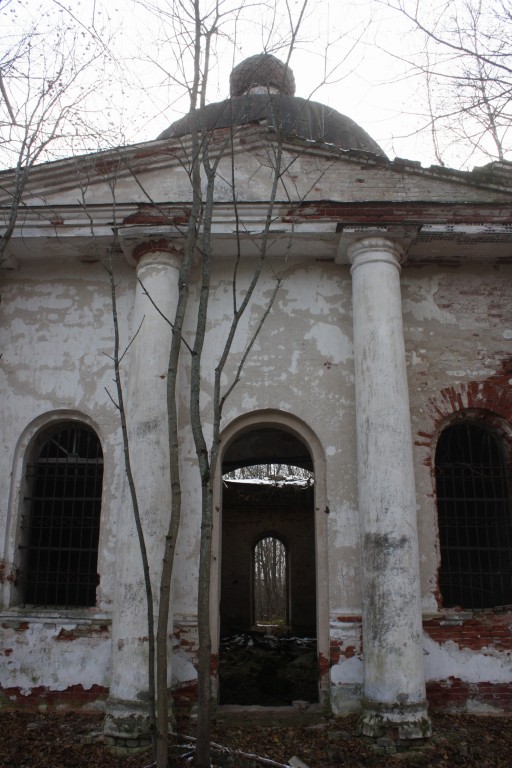 Церковь Спаса Преображения, Польцо (Бежецкий район, Тверская область). архитектурные детали