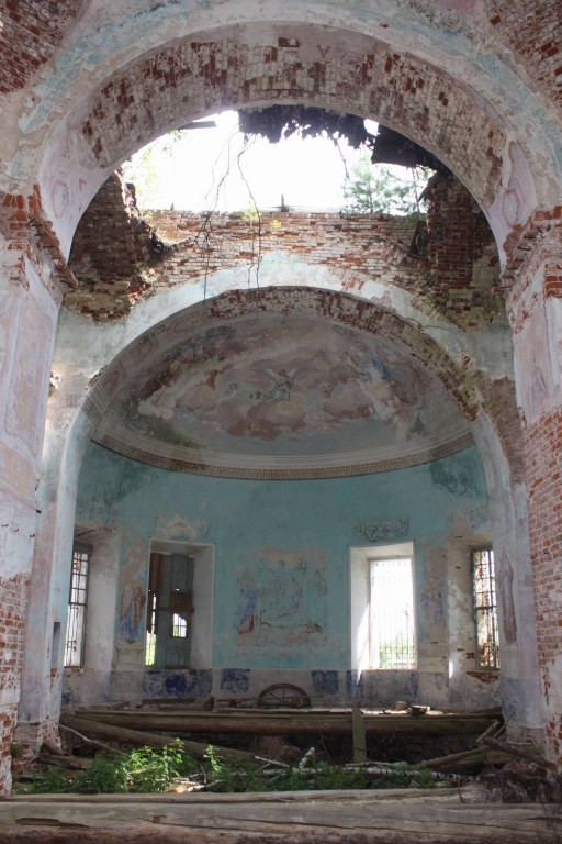 Церковь Рождества Христова, Теблеши (Бежецкий район, Тверская область). интерьер и убранство