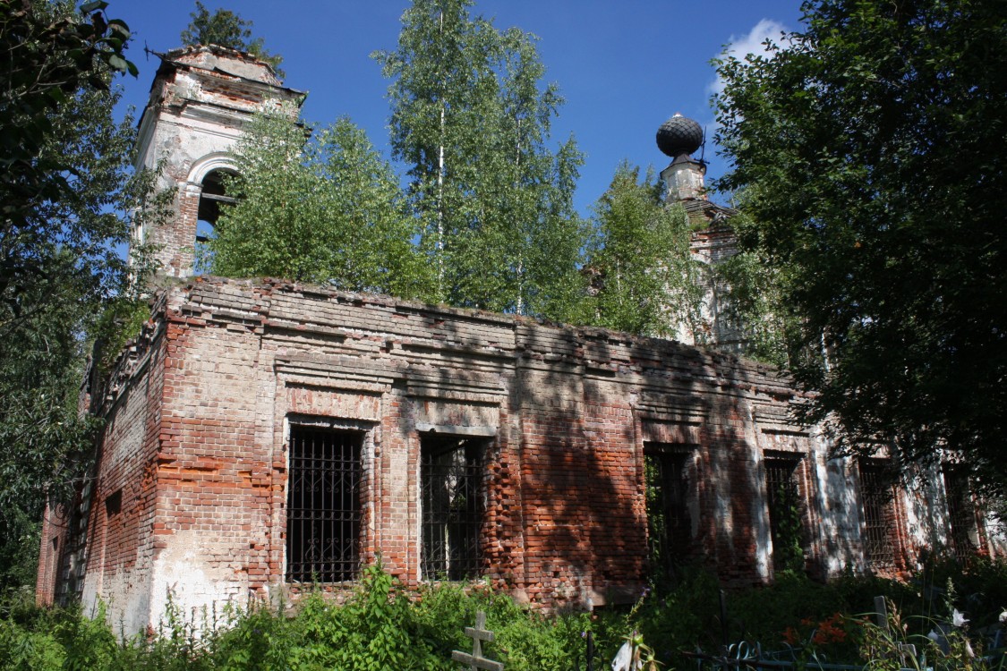 Пронино (погост Налючи). Церковь Благовещения Пресвятой Богородицы. фасады