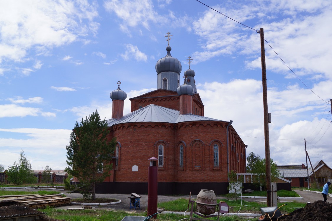 Симеоно-Анненский Кизильский женский монастырь. Церковь Симеона и Анны, Кизильское (Кизильский район, Челябинская область). фасады