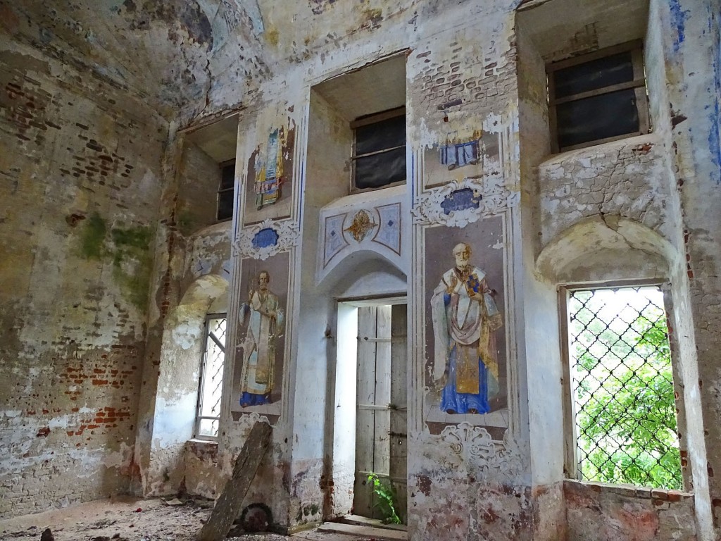 Церковь Спаса Нерукотворного Образа, Васюнино (Краснохолмский район, Тверская область). интерьер и убранство