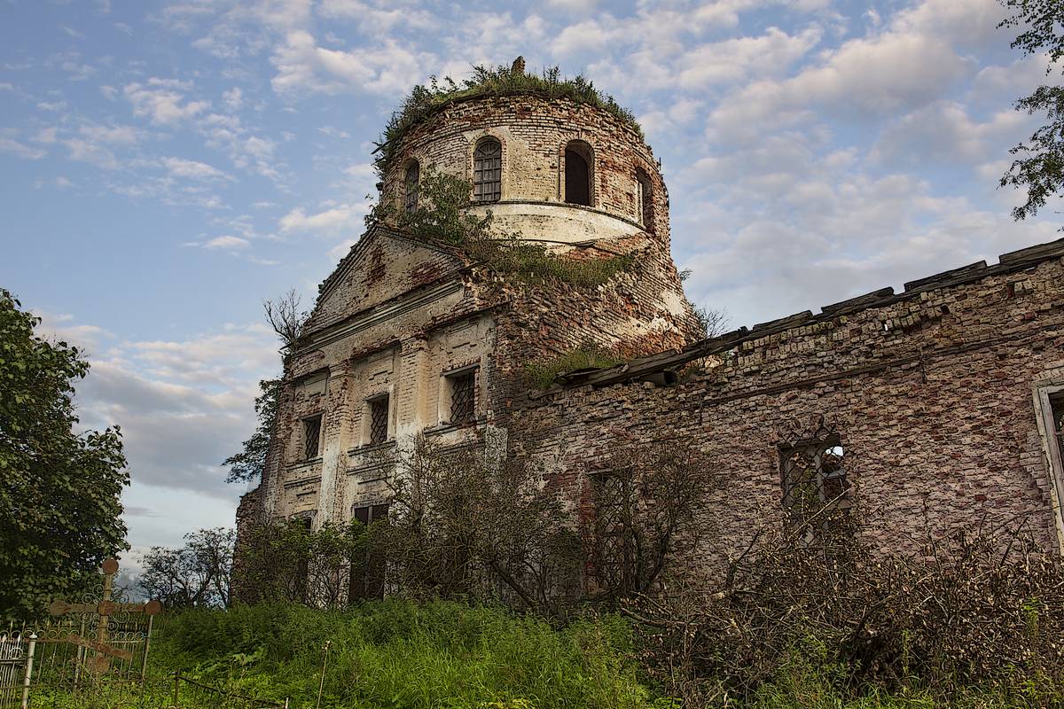 Церковь Спаса Нерукотворного Образа, Васюнино (Краснохолмский район, Тверская область). фасады