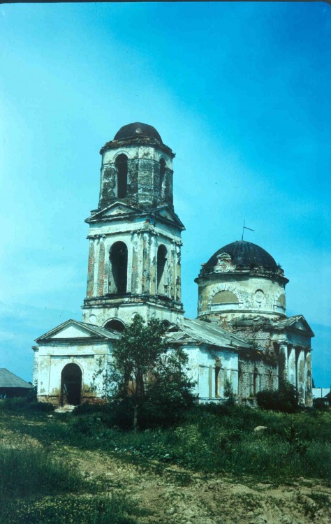 Рачево. Церковь Успения Пресвятой Богородицы. фасады, 1994