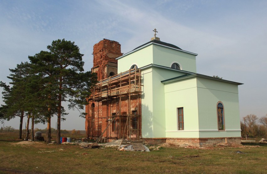 Церковь Николая Чудотворца, Красный Городок (Сергиевский район, Самарская область). фасады