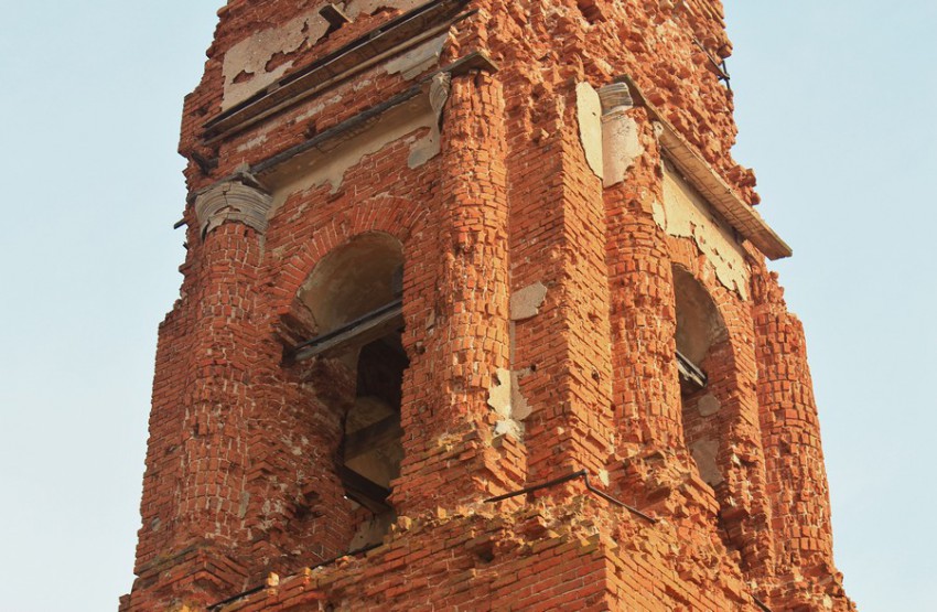 Церковь Николая Чудотворца, Красный Городок (Сергиевский район, Самарская область). архитектурные детали, Ярус звона колокольни