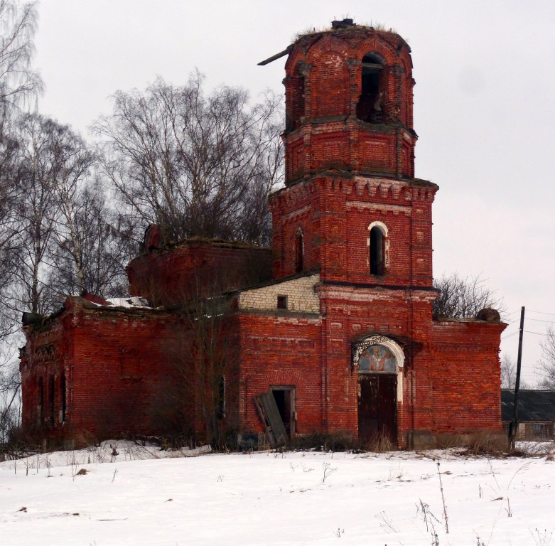 Нововведенское. Церковь Николая Чудотворца. фасады