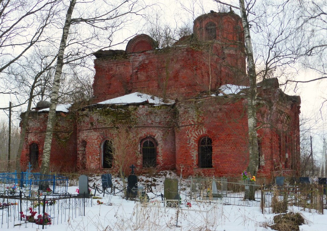 Нововведенское. Церковь Николая Чудотворца. фасады