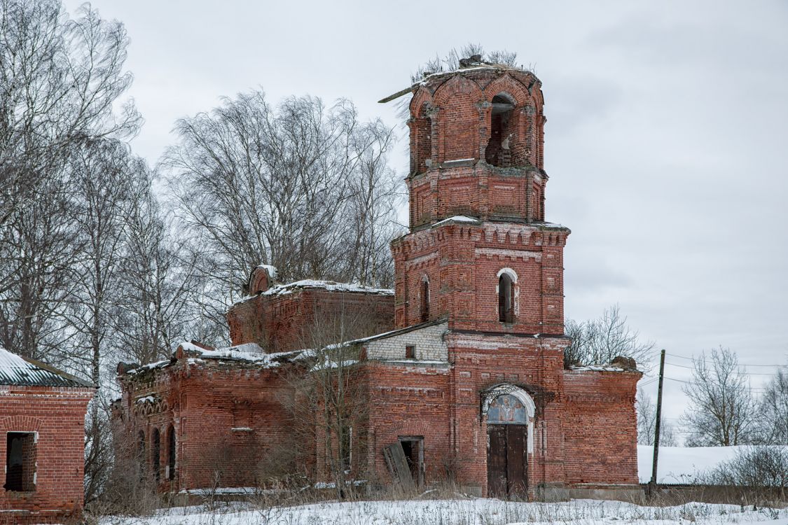Церковь Николая Чудотворца, Нововведенское (Кесовогорский район, Тверская область). фасады