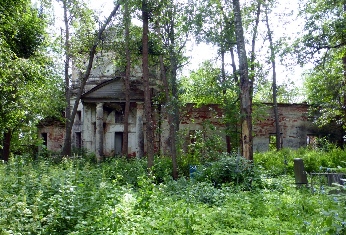 Ширятино. Церковь Покрова Пресвятой Богородицы. фасады