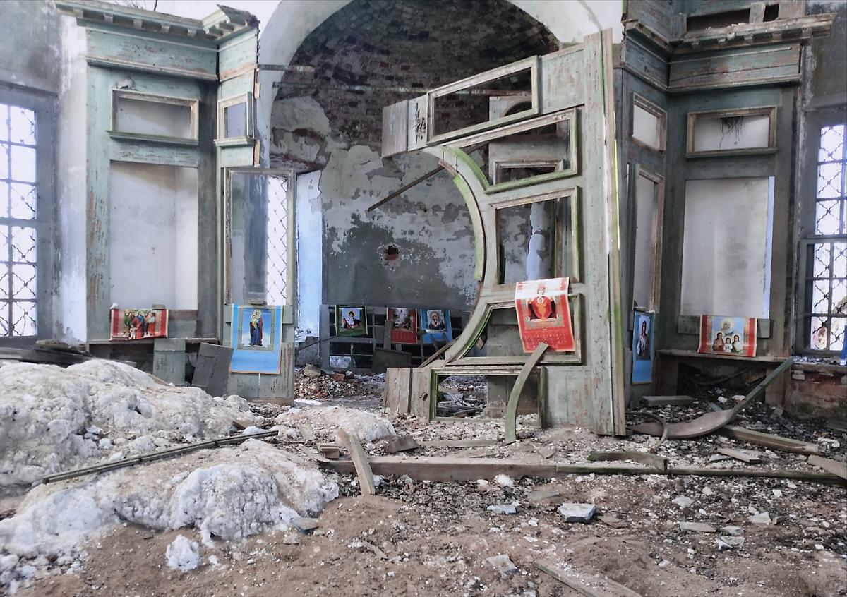 интерьер и убранство. Церковь Покрова Пресвятой Богородицы, Ширятино (Кесовогорский район, Тверская область)