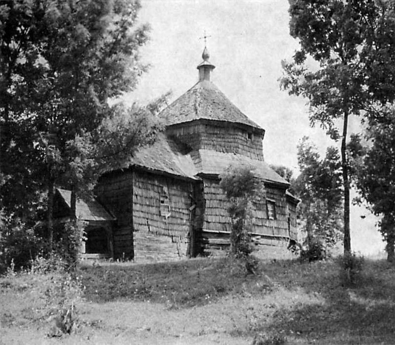 Церковь Параскевы Пятницы, Буск (Золочевский район, Украина, Львовская область). архивная фотография, Вид с юго-запада. Фото 1960-х г.г.