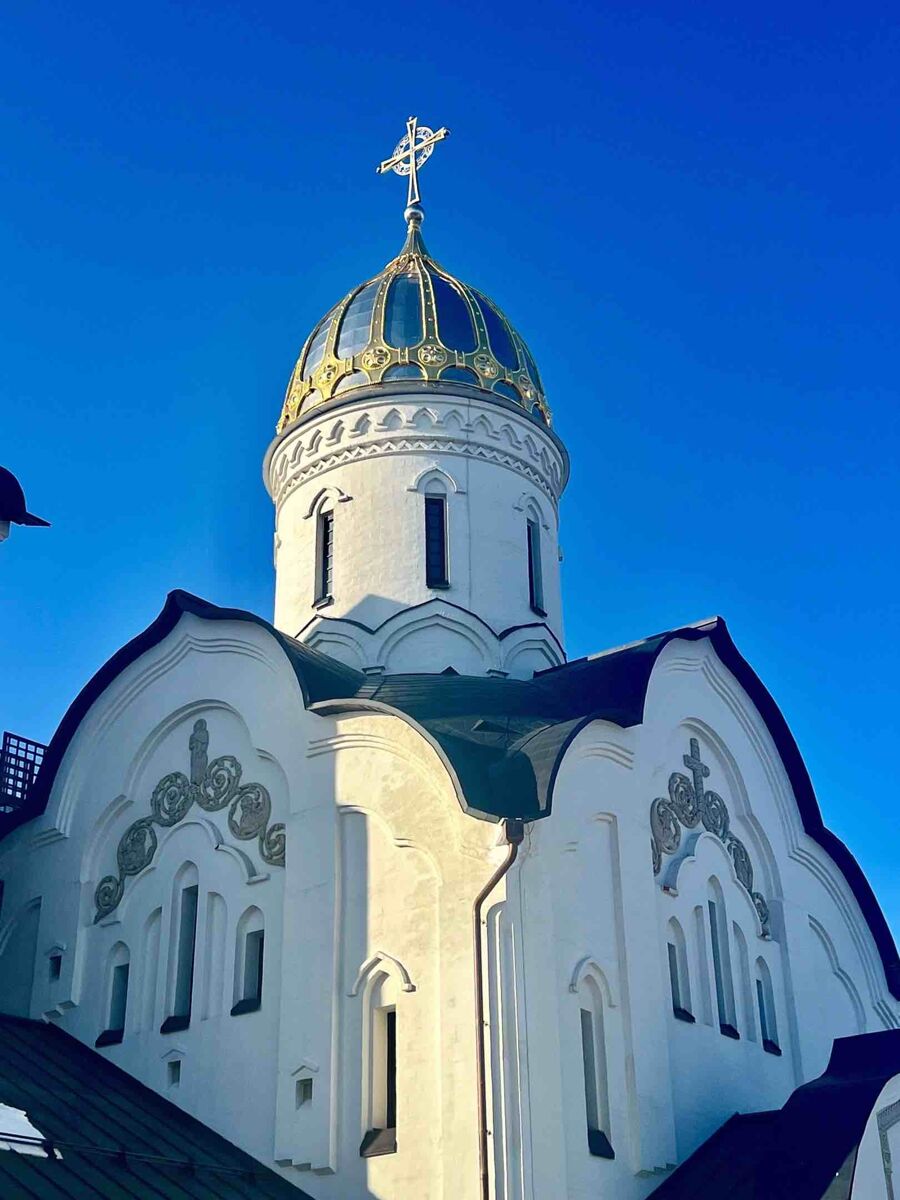 Приокский район. Церковь Георгия Победоносца в Ляхове. архитектурные детали