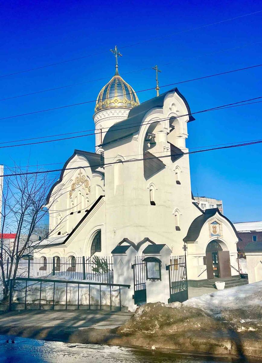 Приокский район. Церковь Георгия Победоносца в Ляхове. фасады