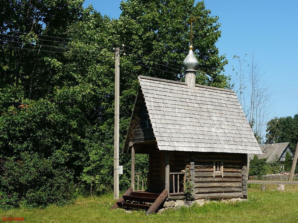 Часовня Ольги равноапостольной, Печорское-Олохово (Печорский район, Псковская область). фасады