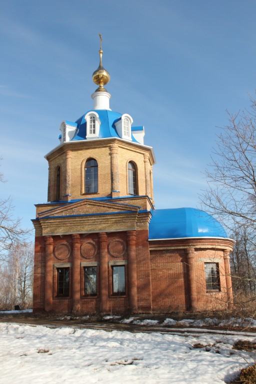 Любилки. Церковь Рождества Пресвятой Богородицы. фасады