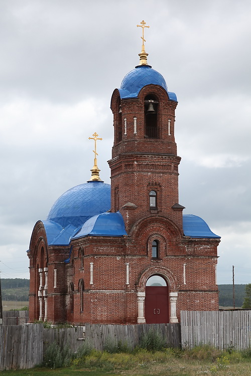 Краснокаменка. Церковь Михаила Архангела. фасады