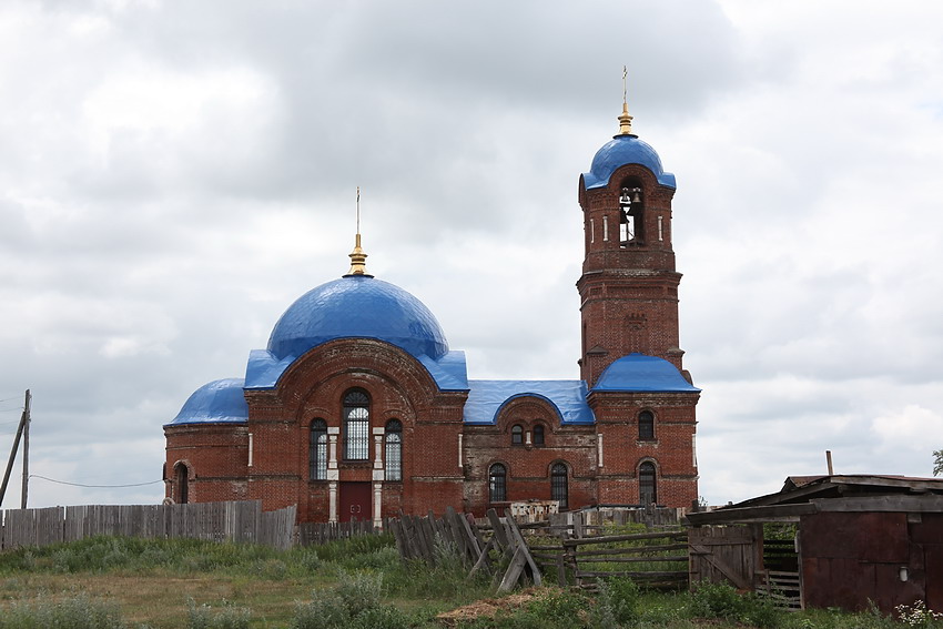 Краснокаменка. Церковь Михаила Архангела. фасады