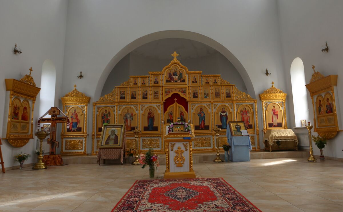 Церковь Покрова Пресвятой Богородицы, Алексин (Алексинский район и пос. Новогуровский, Тульская область). интерьер и убранство