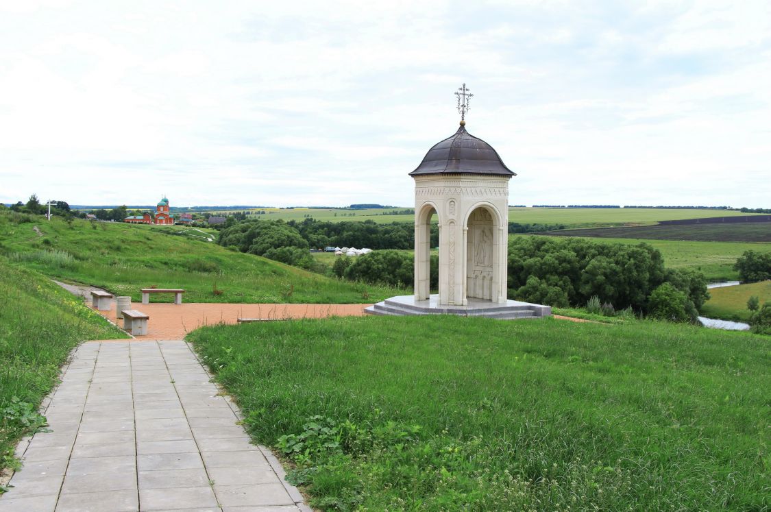 Часовня Сергия Радонежского, Монастырщино (Кимовский район, Тульская область). фасады