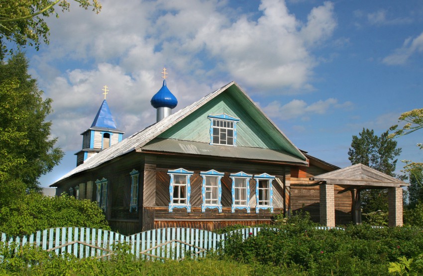 Церковь Успения Пресвятой Богородицы, Боровское (Сандовский район, Тверская область). фасады