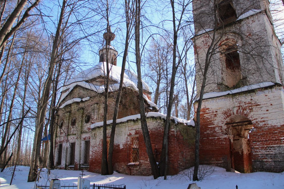Церковь Николая Чудотворца, Малый Покров (Тутаевский район, Ярославская область). фасады
