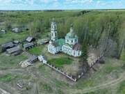 Церковь Владимирской иконы Божией Матери, , Боговское, Антроповский район, Костромская область