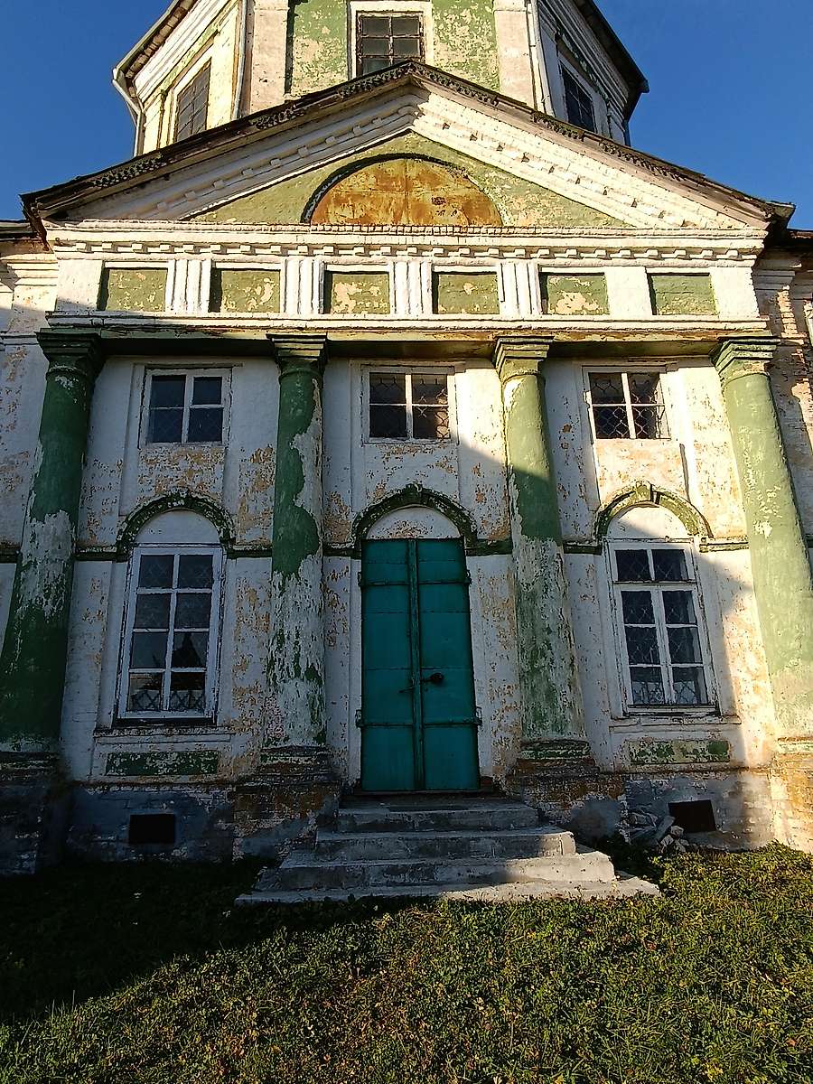 архитектурные детали. Церковь Владимирской иконы Божией Матери, Боговское (Антроповский район, Костромская область)