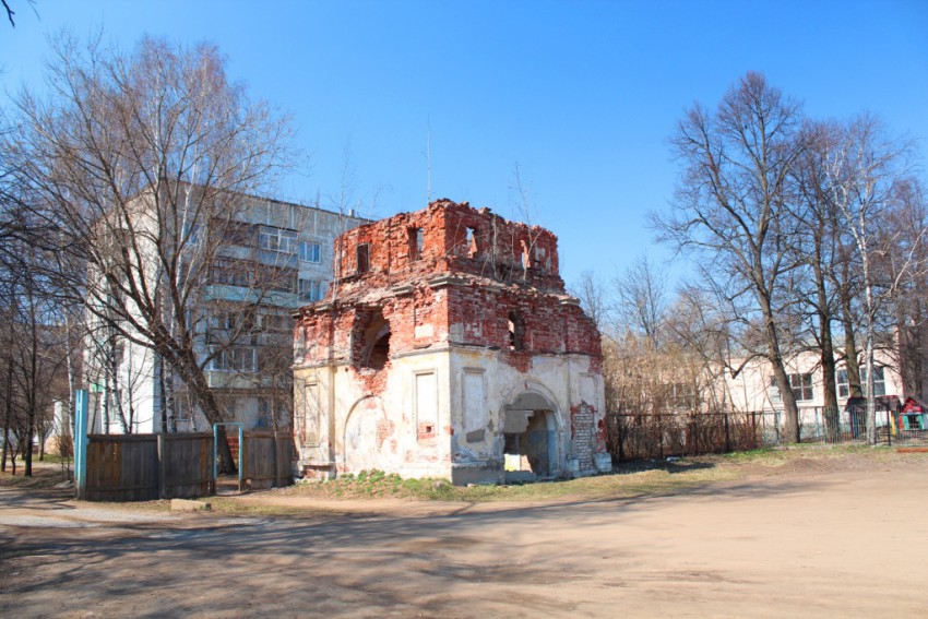 Калязин. Часовня Вознесения Господня. фасады, Вид с юго-востока