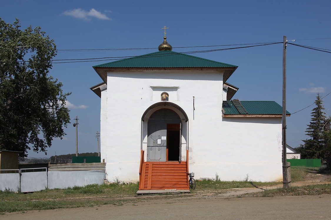 Церковь Иоанна Богослова, Тюбук (Каслинский район, Челябинская область). фасады, Южный фасад
