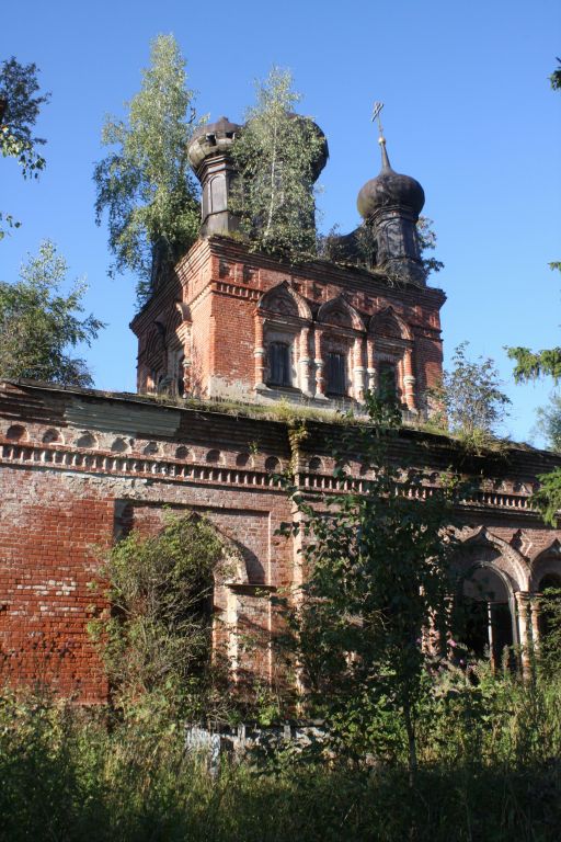 Церковь Воздвижения Креста Господня, Волково (Рамешковский район, Тверская область). фасады