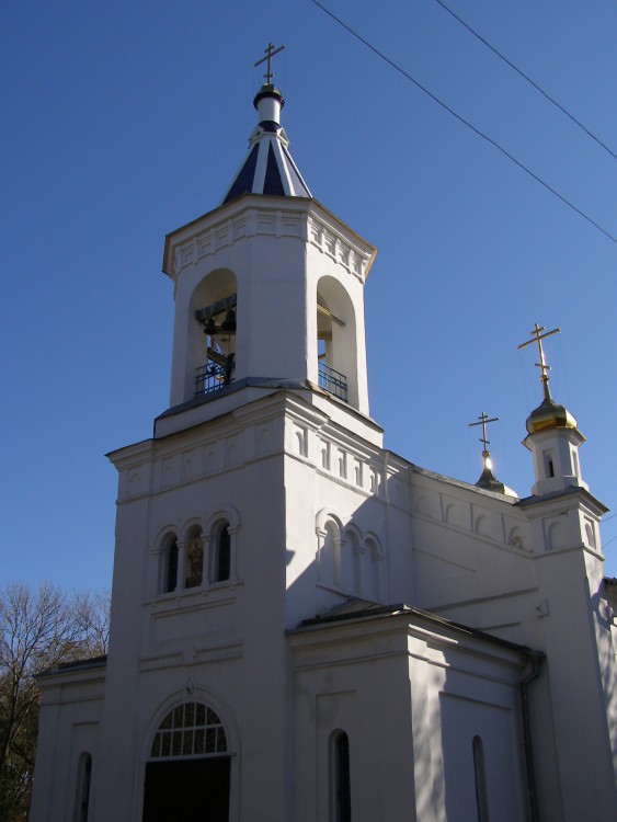 Новочеркасск. Церковь Димитрия Солунского. фасады, Вид с запада на колокольню.