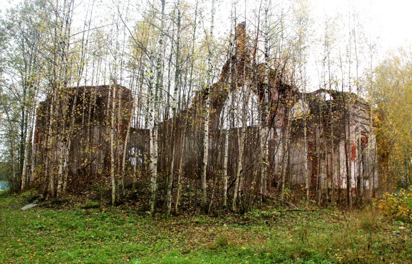 Лядины. Церковь Воскресения Христова. фасады